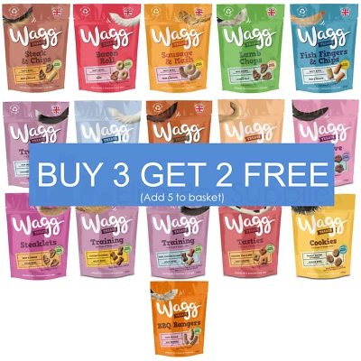 Wagg Dog Treats Semi Moist Training Reward Sensitive Low Fat Resealable