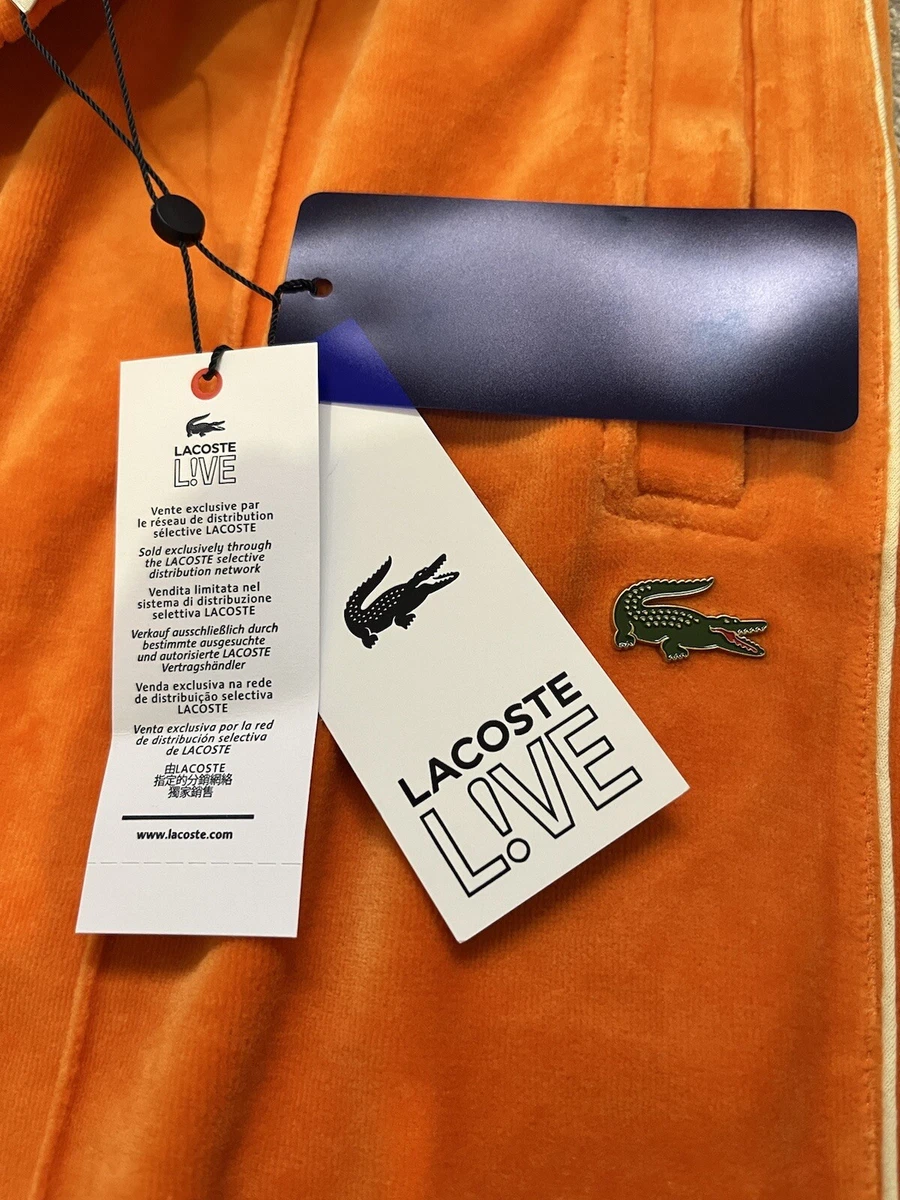 Jogging hot sale lacoste orange