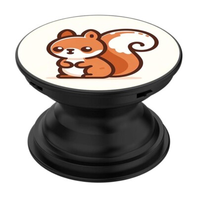 POPPABLE PHONE GRIP - CUTE SQUIRREL - SO CUTE!