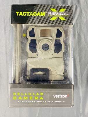 TACTACAM Reveal X Cellular HD Trail Game Camera New Open Box