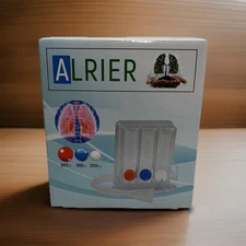 ALRIER Deep Breathing Exercise for Lungs - Respiratory Exerciser - Breath Measur