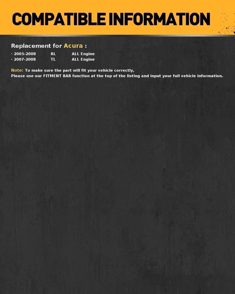 Motor de arranque para Acura TL 2007-2008 2005-2008 Acura RL Foto 2 de 4