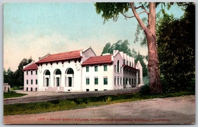 Hearst Mining Building UC Berkeley California Unposted ANTIQUE Postcard 8763