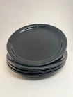 NEW SET 4 FIESTAWARE 9" Slate bistro LUNCH PLATES