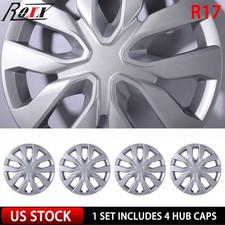 Fit 2014-2020 Nissan Rogue R17 Trim Wheel Covers 17in Full Rim Snap-on Hub Caps