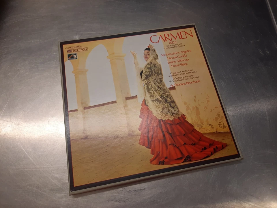 NEAR MINT++ Bizet Victoria De Los Angeles Thomas Beecham – Carmen EMI 1973 - Bild 4 von 4