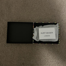 Kurt Geiger Silver Mini Shoulder Bag w/ Chain...