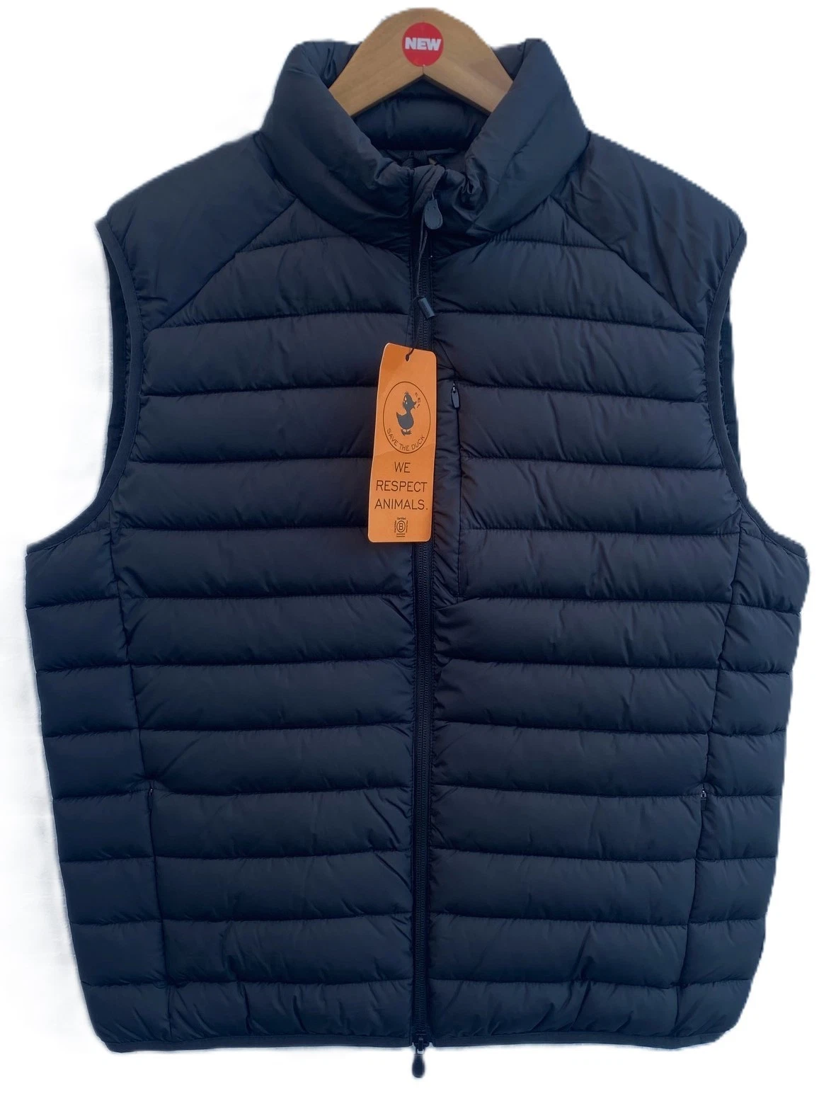Save The Duck Insulated Rhus Vest BLACK, Size: 2XL