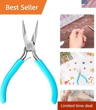 Needle Nose Pliers 4.5 Inch Jewelry Pliers Super Precision Jewelry Making Too...