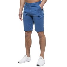 Enzo Mens Chino Shorts Cotton Summer Casual Work Regular Stretch Beach Half Pant
