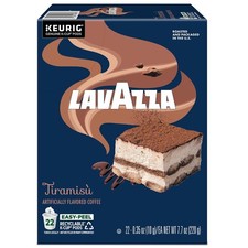 Lavazza Tiramisu Coffee 22 to 132 Keurig Kcup...