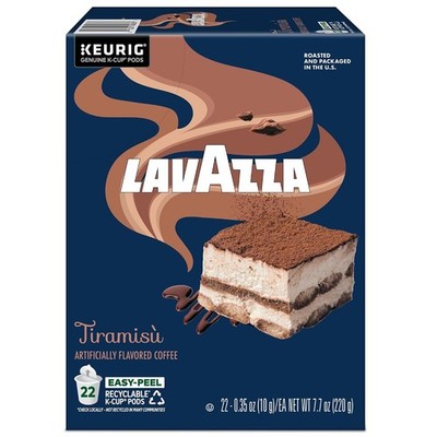 Lavazza Tiramisu Coffee 22 to 132 Keurig Kcups Pick Any Size FREE SHIPPING
