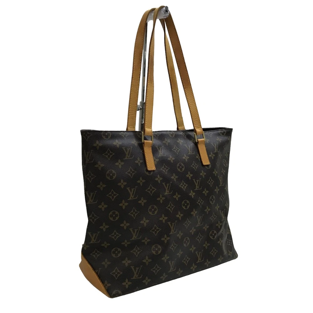 Vuitton — Louis Vuitton Cabas M51151 Canvas Brown Tote Bag Women's KNB1662 #KNB1662