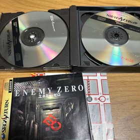 ENEMY ZERO Saturn 3set J2