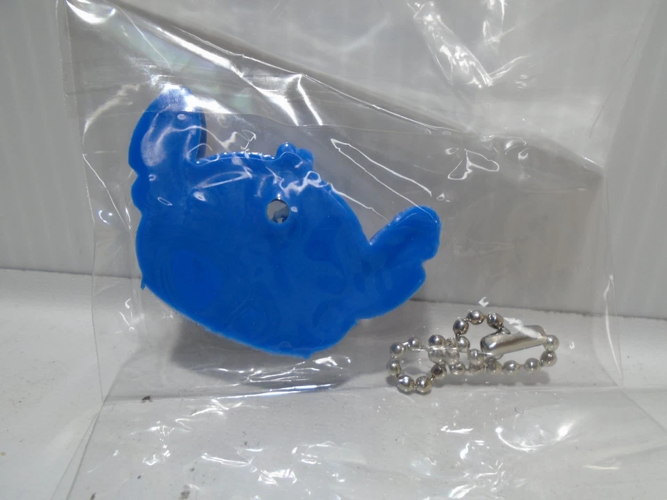 RUBBER DISNEY STITCH 1" X 1.75" KEY COVER CHAIN KEYRING UNBRANDED NIP (KC256) - Image 2 of 3