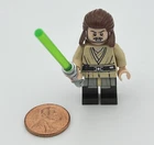 Lego STAR WARS Qui-Gon Jinn Jedi Minifigure w/ Lightsaber Phantom Menace sw1404