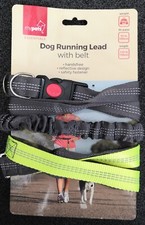 My Pets Essential Dog Running Lead With Belt