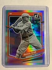 2023 DONRUSS #169 HEINIE GROH SEASON STAT LINE NEW YORK GIANTS #D /379