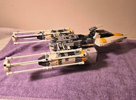 Lego Star Wars "Y-Wing Fighter-7658"  Complete W/ Manual, Box , Minifigs, Extras