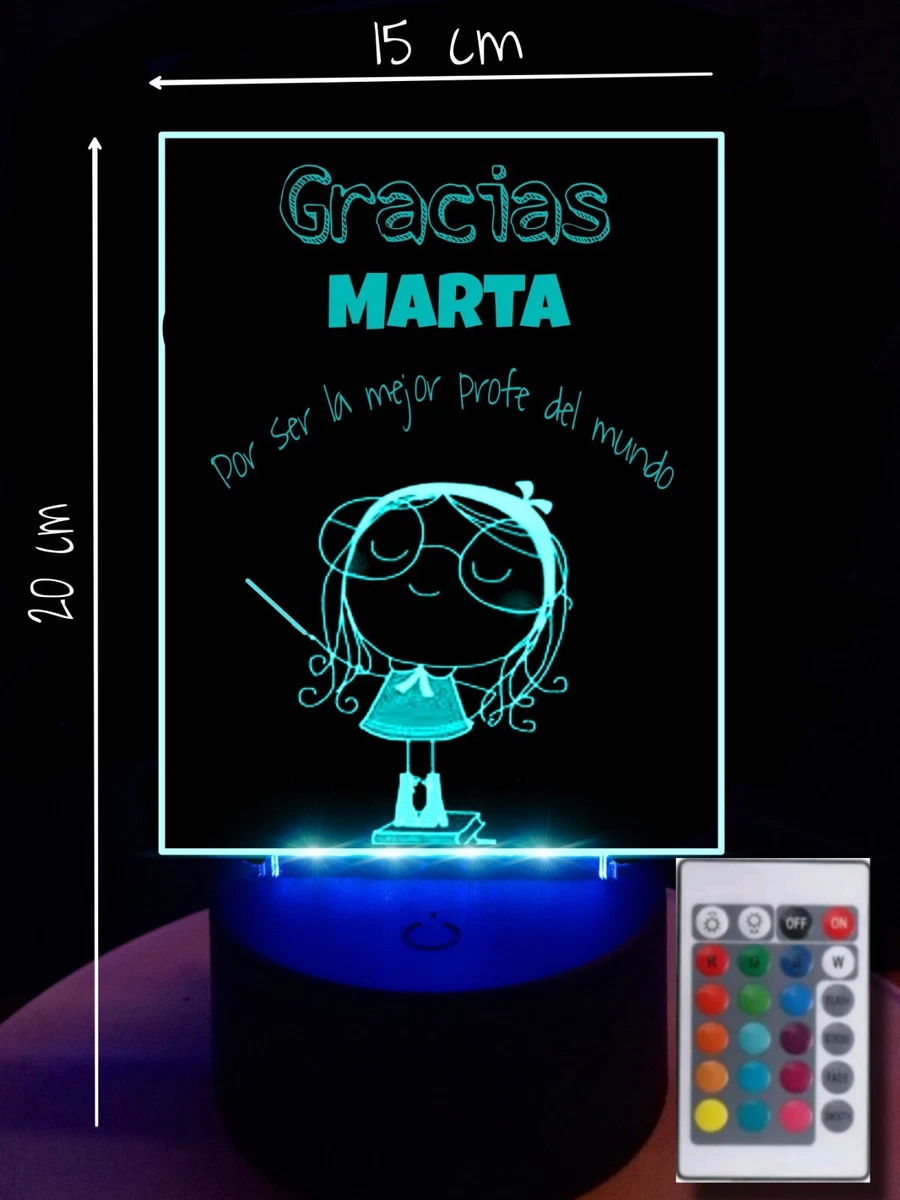 lampara led profesora