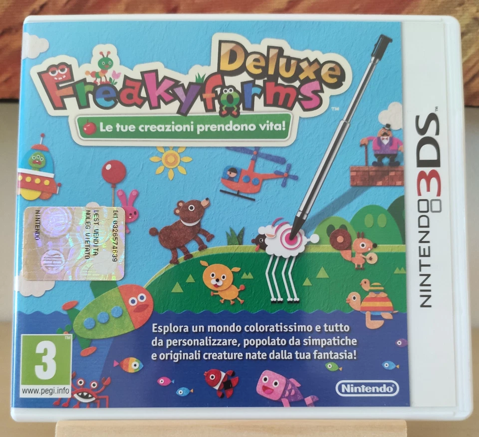 NINTENDO 3DS : FREAKYFORMS DELUXE - Completo, ITALIANO ! 2DS e New 3DS XL, foto 1 di 5
