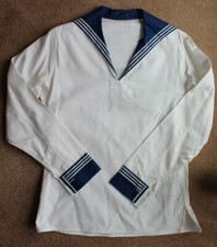 SOVIET RUSSIAN 1980th NAVY ARMY UNIFORM NAVAL SHIRT-50/3 "Soviet Guards" badge