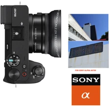HD 2.2x TELEPHOTO ZOOM LENS  FOR Sony a6700 Mirrorless Camera with 16-50mm Lens