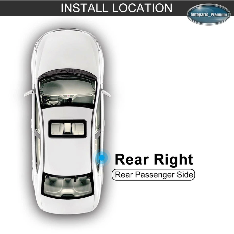 Regulador de ventana eléctrica para Jaguar XF 2009-2015 XFR XFR-S trasero derecho lado del pasajero Foto 2 de 4