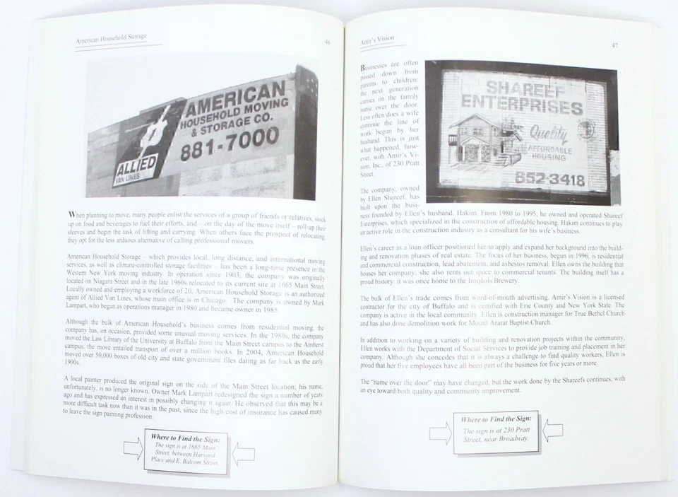 Buffalo NY Downtown Sign Local Business History Pizza North South East West Side - Image 2 of 4