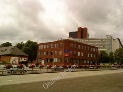 Photo 6x4 Office buildings on Islington Row Middleway Chad Valley  c2010