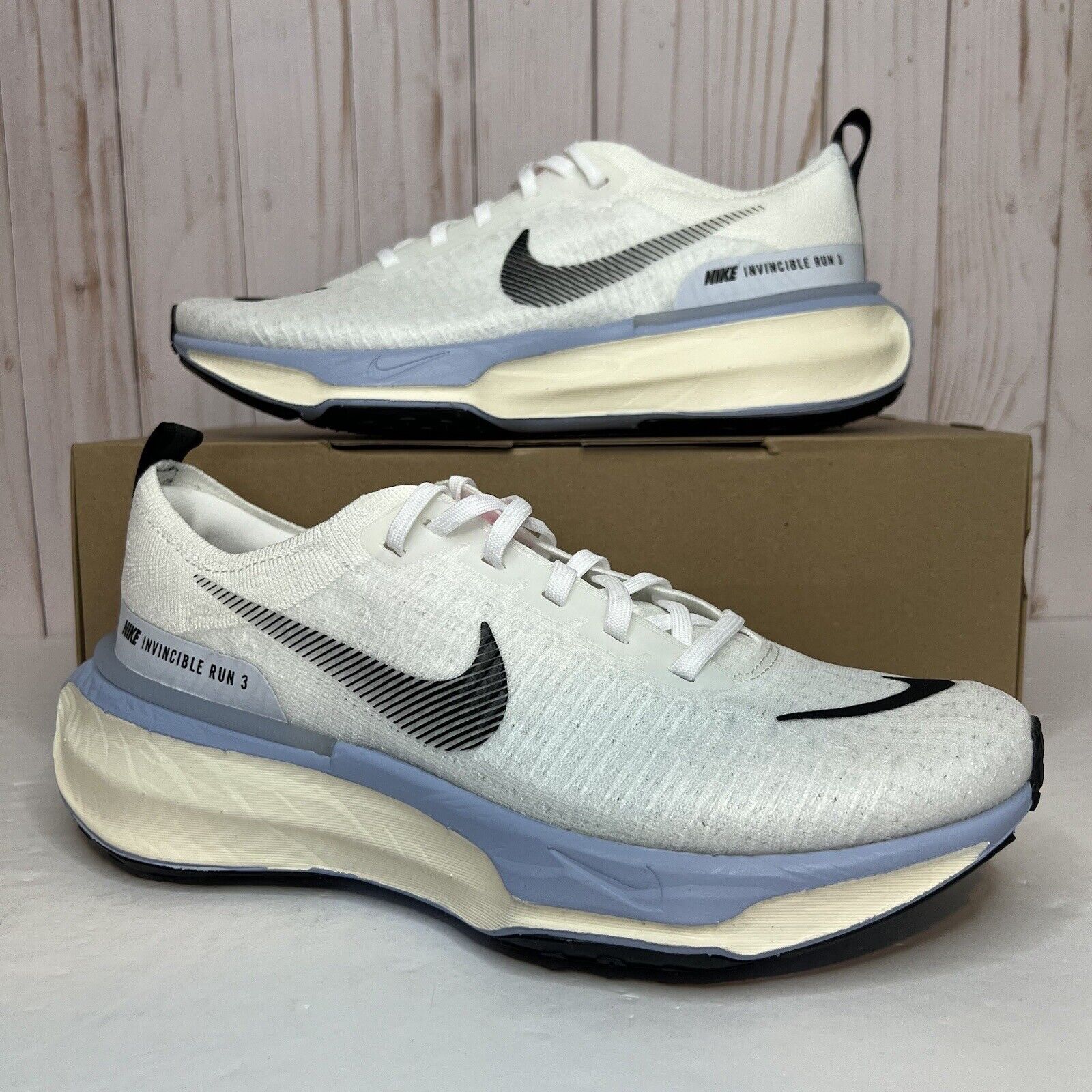 Nike Invincible Run 3 White Cobalt Bliss Men's - DR2615-100 - US