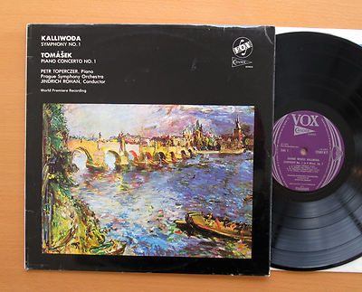 VOX STGBY 677 Kalliwoda Symphony no. 1 Tomasek Piano Concerto no. 1 NM/VG Stereo