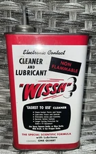 Vintage Workman Electronic Contact Cleaner & Lubricant "WISSH" One Quart Can