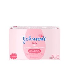 Johnson's Baby Soap Bar 3 Ounces Pack of 6 Hypoallergenic Moisturizing Soap