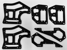 XTREME RACING DURATRAX DX450 EP CARBON FIBER CHASSIS KIT RTR MOTORCYCLE 1/5 BIKE