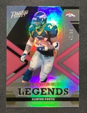 2022 Panini Prestige Living Legends Clinton Portis #LL-29 Pink 42/50 Broncos