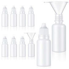 WLLHYF 10 Pcs Plastic Dropper Bottles 15ml Small Squeezable Dropper Bottle Ey...