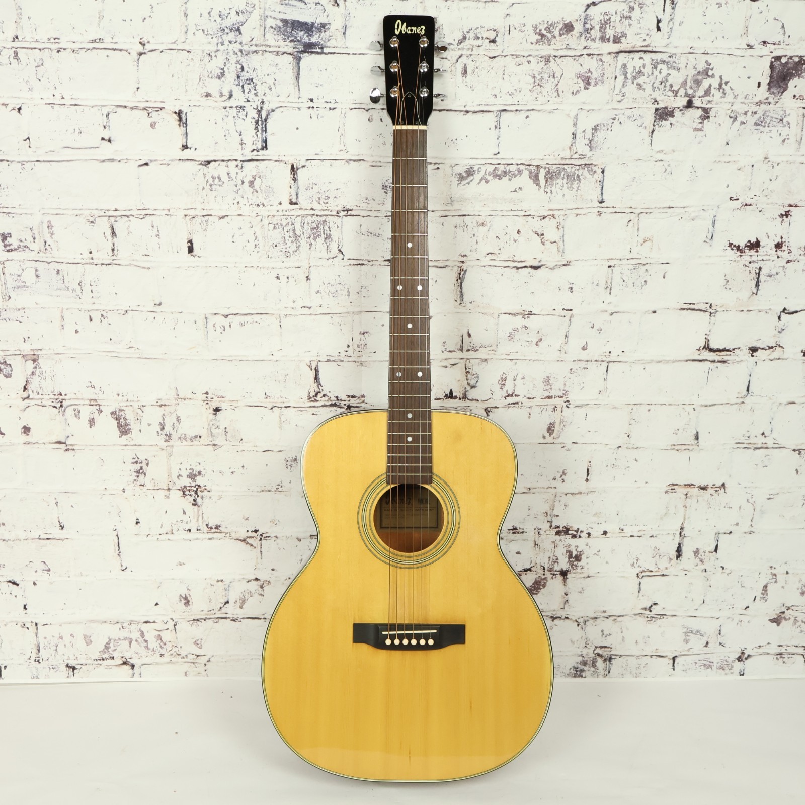 1970s Ibanez Vintage Model 62 Acoustic Guitar Made in Japan Excellent Condition