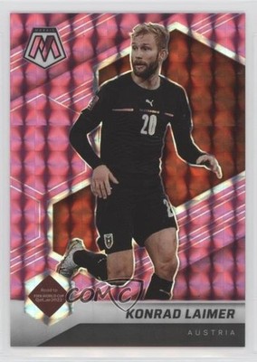 2021-22 Panini Mosaic FIFA Road to World Cup Pink Prizm 24/25 Konrad Laimer 1m1a