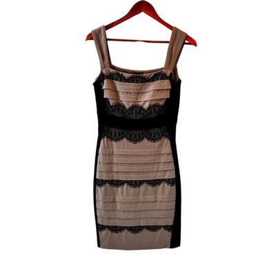 jax lace dress Jax Cap-Sleeve Lace-Trim Sheath Dress, Blush, Women's, 4