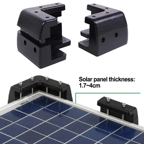 Solar Befestigung Montage-Set Befestigung Halterung Halter Dach Wohnmobil Boot - Bild 2 von 18