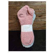 Cozies Low Cut Socks 6 Pairs Multicolor Recycled Polyester Shoe Size 4-10 Women