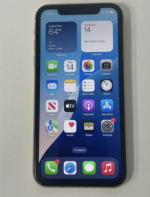 Apple iPhone Xr (A1984) - 64 GB - Yellow  AT&T + Unlocked-Battery Health 87%