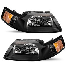 Oe Style Halogen Headlight Assembly For 1999 To 2004 Ford Mustang Oe Style Halogen Headlight Assembly For 1999 To 2004 Ford Mustang