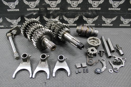 2001 SUZUKI RM250 OEM TRANSMISSION TRANNY GEARBOX GEARS SHIFT FORKS DRUM NICE!
