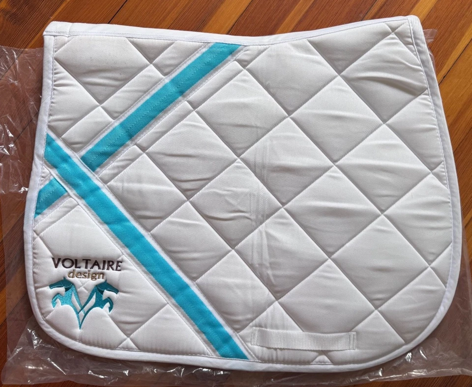 BRANDNEU Voltaire Design Jump Pad - Größe Full - weiß mit Voltaire Logos - Bild 4 von 4