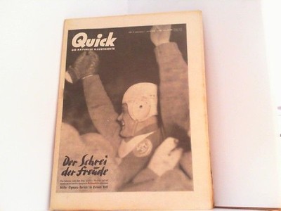 QUICK. Nr. 9 / 2. März 1952. 5. Jahrgang. Die aktuelle Illustrierte. Autorenkoll