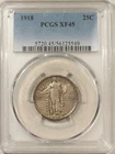 1918 STANDING LIBERTY QUARTER - PCGS XF-45