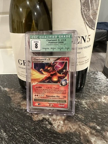 CGC 8 Charizard G LV.X 2009 Supreme Victors 143/147 Holo Pokemon Card