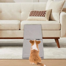 Folding Pet Ramp With Non-slip Surface Wooden Dog Ramp For Small Elderly Pets